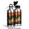 Tropical Sunset Aluminum Water Bottle - Alternate lid options