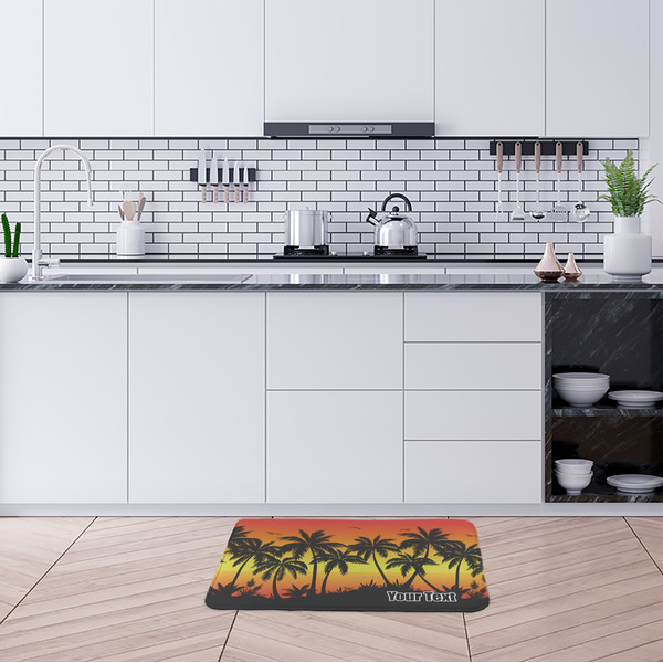 Tropical Sunset Anti-Fatigue Kitchen Mats - LIFESTYLE