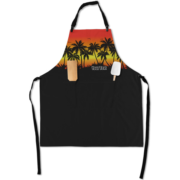Tropical Sunset Apron - Flat with Props (MAIN)
