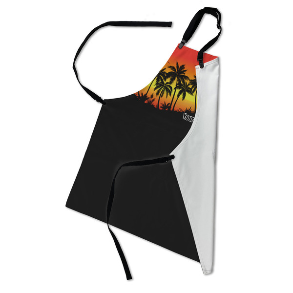 Tropical Sunset Apron - Folded