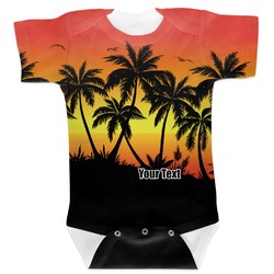 Tropical Sunset Baby Bodysuit (Personalized)