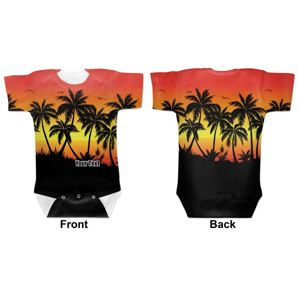 Tropical Sunset Baby Bodysuit Approval