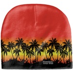 Tropical Sunset Baby Hat (Beanie) (Personalized)