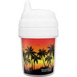 Tropical Sunset Baby Sippy Cup (Personalized)