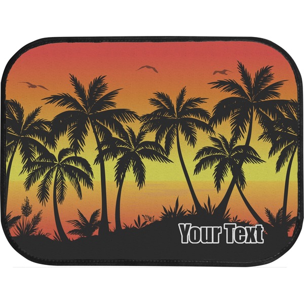 Tropical Sunset Back Seat Car Mat