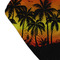 Tropical Sunset Bandana Detail