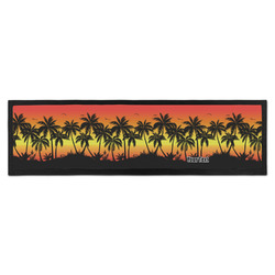 Tropical Sunset Bar Mat (Personalized)