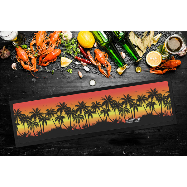 Tropical Sunset Bar Mat - Large - LIFESTYLE