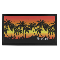Tropical Sunset Bar Mat - Small (Personalized)