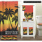 Tropical Sunset Bathroom Scene