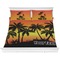 Tropical Sunset Comforter Set - King (Personalized)