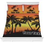 Tropical Sunset Comforters (Personalized)