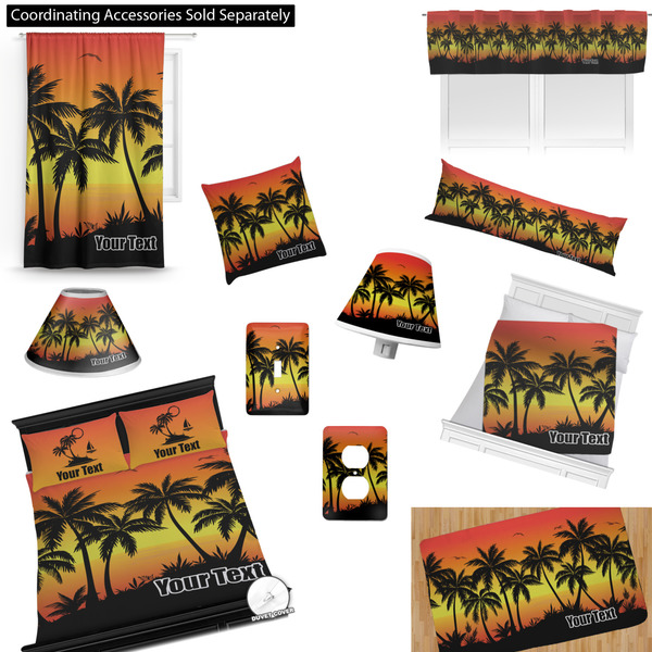 Tropical Sunset Bedroom Decor & Accessories2