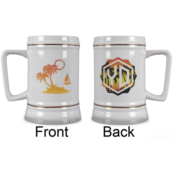 Tropical Sunset Beer Stein - Approval