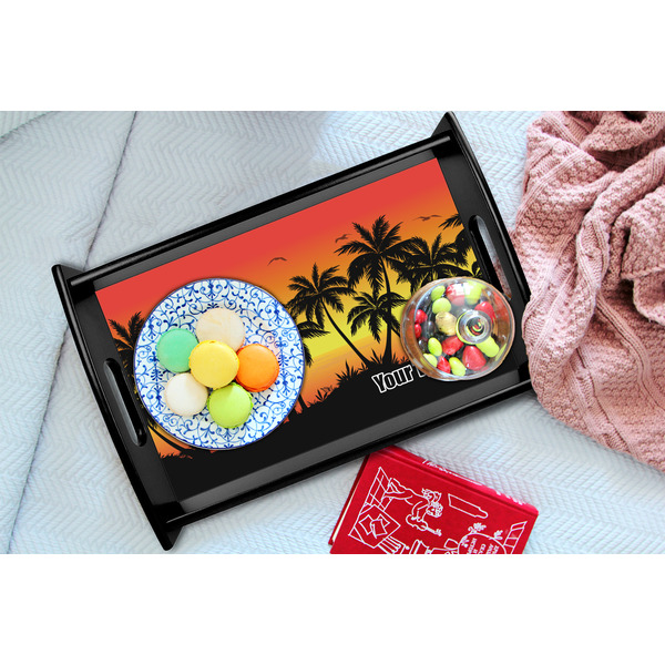 Tropical Sunset Black Tray - Lifestyle (UPDATED)