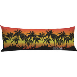 Tropical Sunset Body Pillow Case (Personalized)