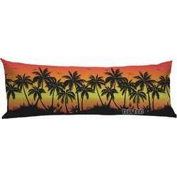 Tropical Sunset Body Pillow Case (Personalized)