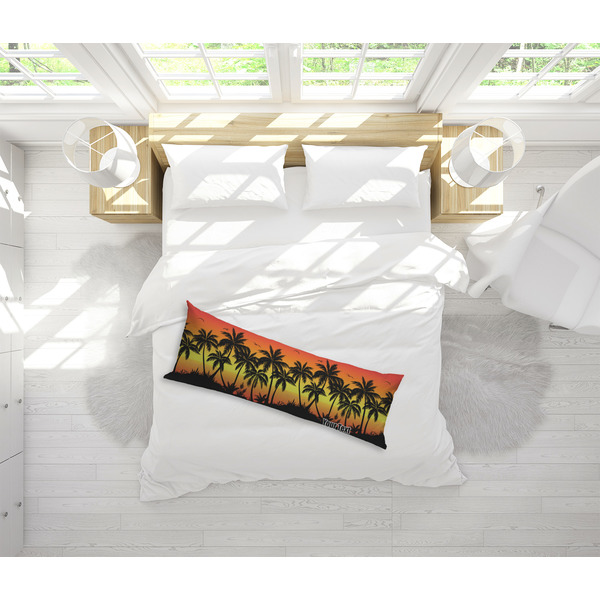 Tropical Sunset Body Pillow - LIFESTYLE
