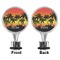 Tropical Sunset Bottle Stopper - Front and Back