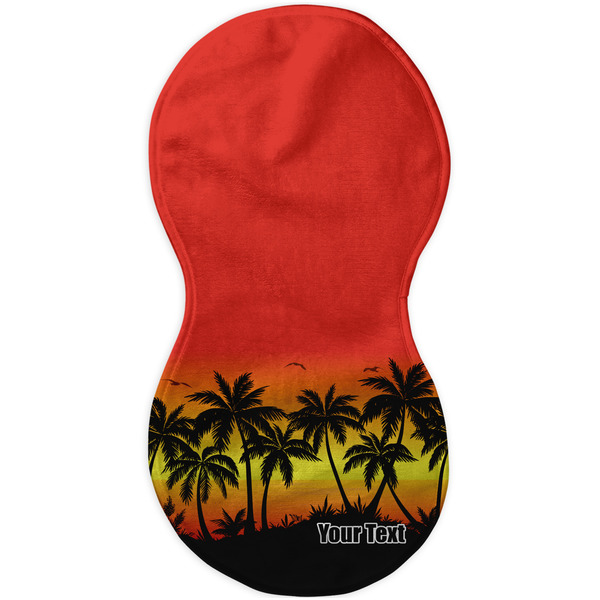 Tropical Sunset Burp Peanut Shaped Flat