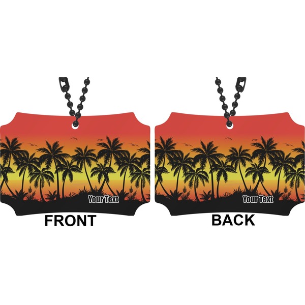 Tropical Sunset Car Ornament - Berlin (Approval)