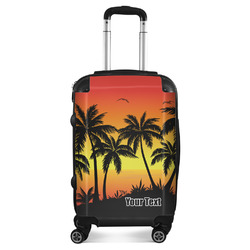 Tropical Sunset Suitcase - 20" Carry On (Personalized)