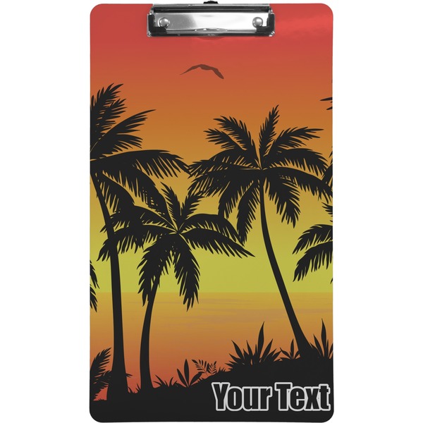 Tropical Sunset Clipboard (Legal)