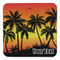 Tropical Sunset Coaster Set - FRONT (one)