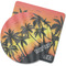 Tropical Sunset Coasters Rubber Back - Main