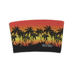 Tropical Sunset Coffee Cup Sleeve (Personalized)