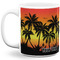 Tropical Sunset Coffee Mug - 11 oz - Full- White