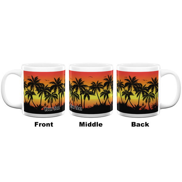 Tropical Sunset Coffee Mug - 20 oz - White APPROVAL