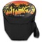 Tropical Sunset Collapsible Personalized Cooler & Seat (Closed)