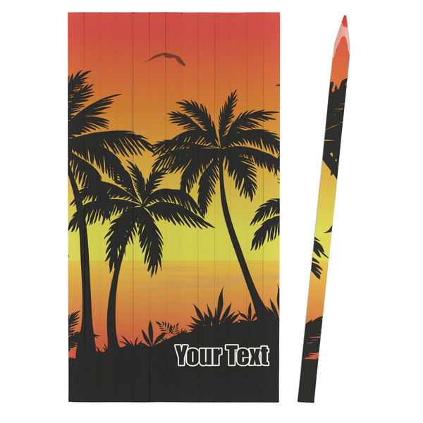 Tropical Sunset Colored Pencils - Front View