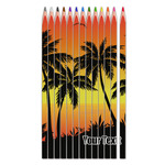 Tropical Sunset Colored Pencils (Personalized)