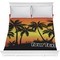 Tropical Sunset Comforter (Queen)
