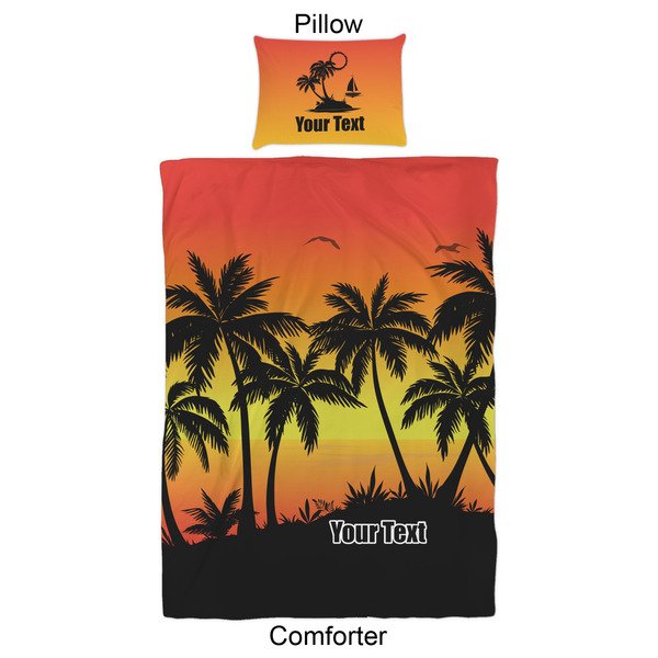 Tropical Sunset Comforter Set - Twin XL - Approval