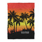 Tropical Sunset Comforter - Twin XL - Front