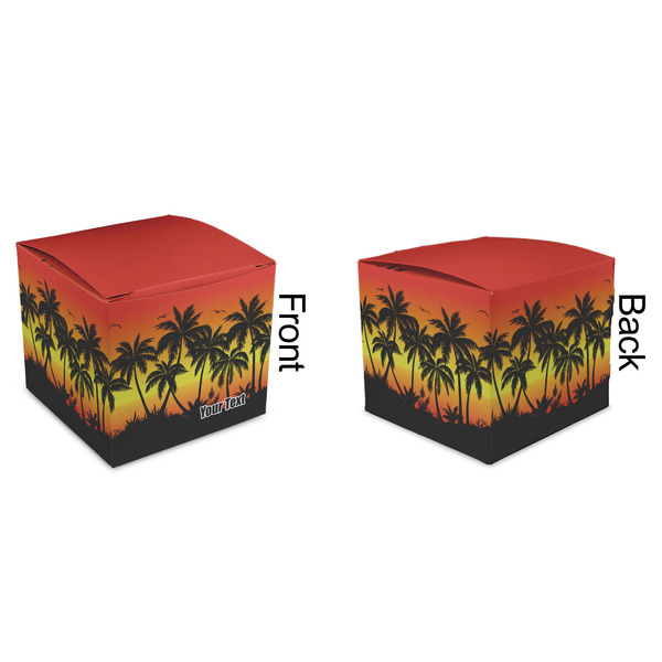 Tropical Sunset Cubic Gift Box - Approval