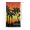 Tropical Sunset Curtain (Personalized)