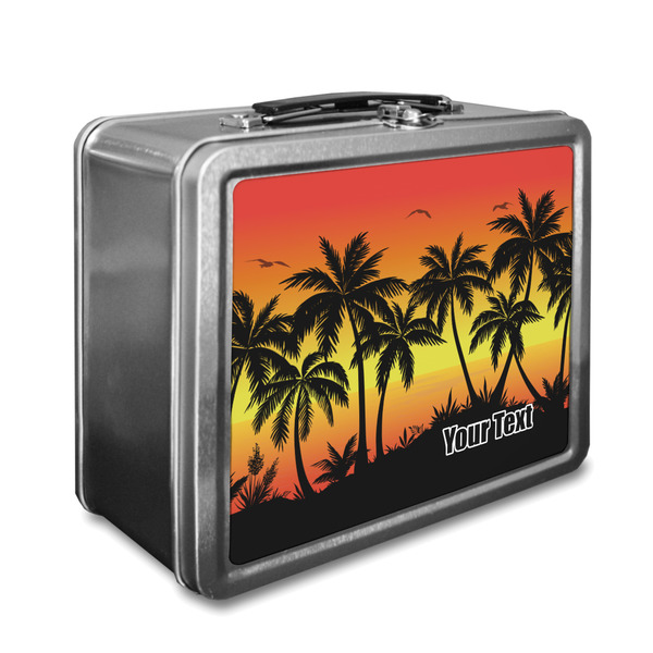Custom Tropical Sunset Lunch Box (Personalized)
