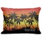 Tropical Sunset Decorative Baby Pillowcase - 16"x12" (Personalized)
