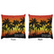Tropical Sunset Decorative Pillow Case - Approval