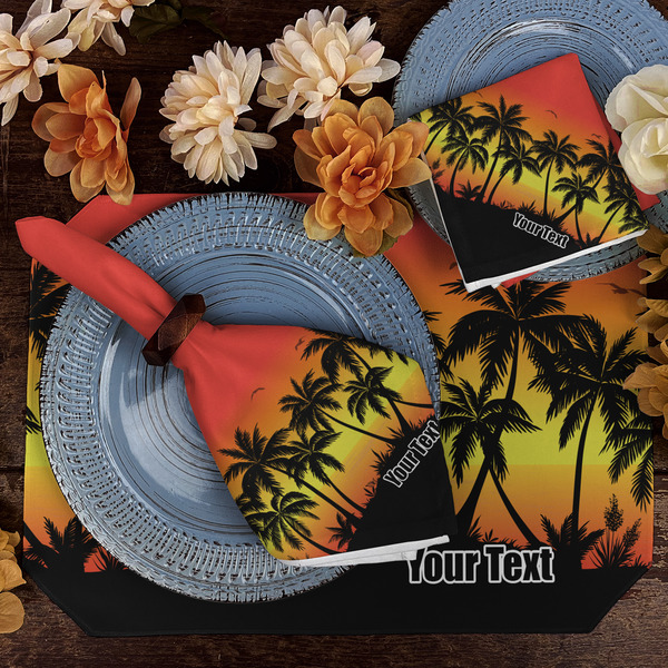 Tropical Sunset Dining Set