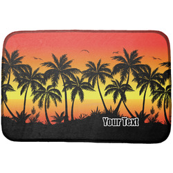 Tropical Sunset Dish Drying Mat (Personalized)
