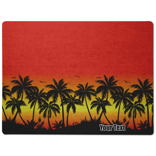 Tropical Sunset Dog Food Mat - Medium without bowls