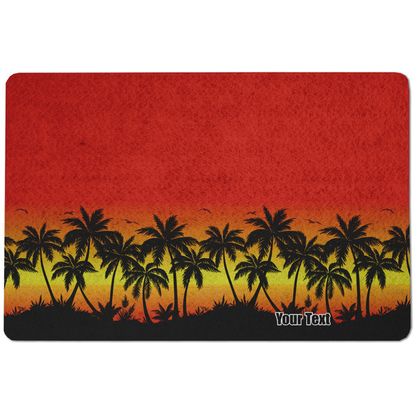 Tropical Sunset Dog Food Mat - Small without bowls