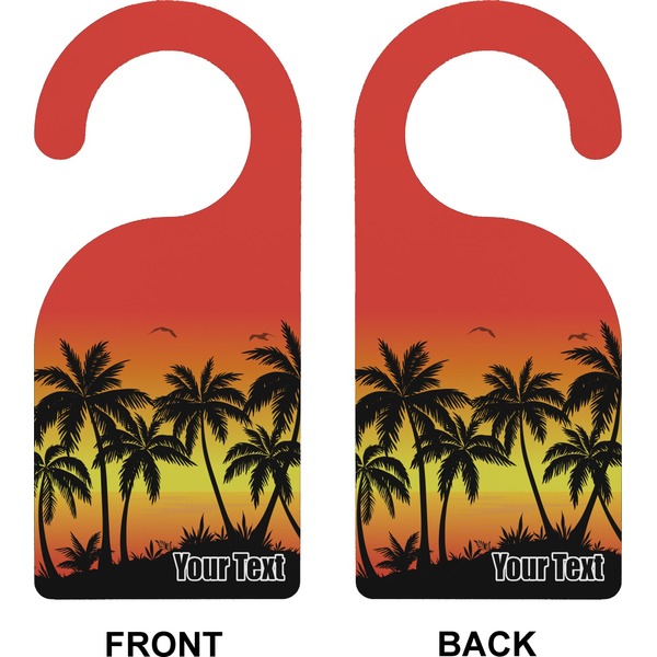 Tropical Sunset Door Hanger (Approval)
