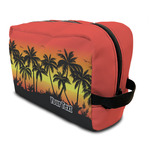 Tropical Sunset Toiletry Bag / Dopp Kit (Personalized)