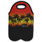 Tropical Sunset Double Wine Tote - Flat (new)